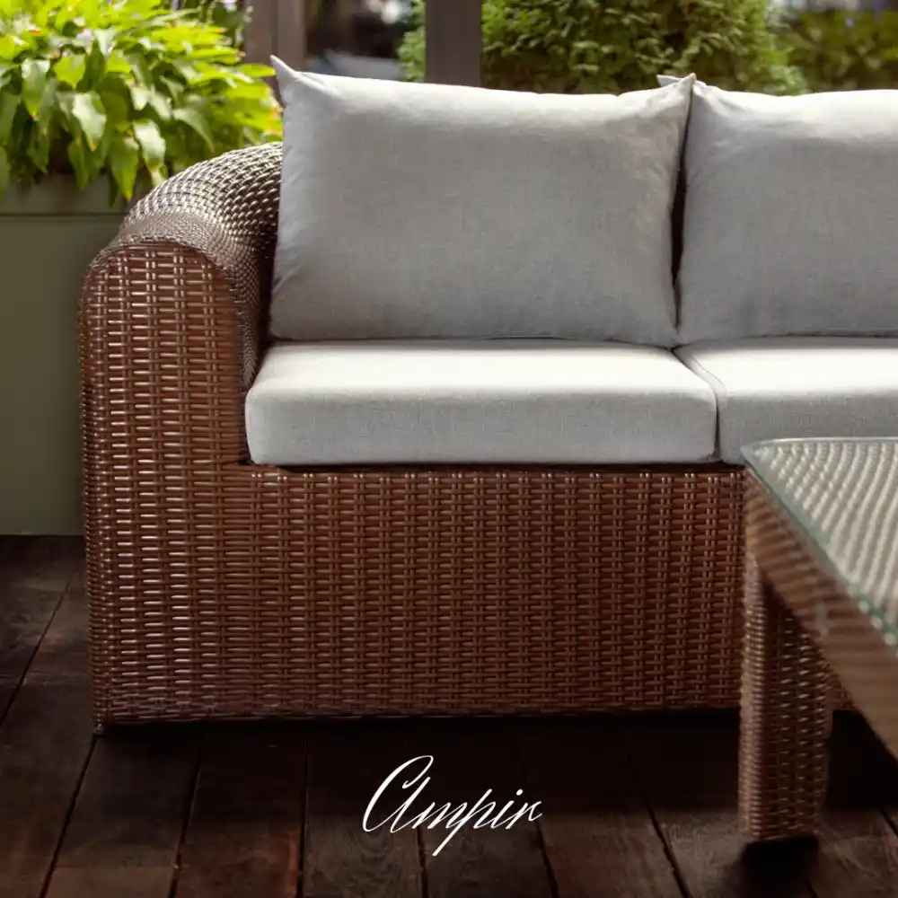 Velká modulární hybridní sestava pro odpočinek AMPIR LOUNGE MODULAR Terico. Skládá se ze 4 kusů. Klikněte pro zobrazení podrobných informací.